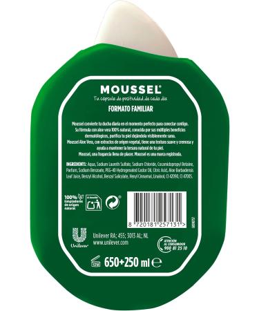 No Brand Moussel Gel Ducha Aloe Vera 650+250mlc8 - Buy Online on GoSupps.com