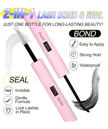 ALICE A19 Lash Clusters Kit for DIY Eyelash Extensions - Natural Look, Strong Hold Individual Lashes with Tweezers and Bond Seal - Buy Online on GoSupps.com