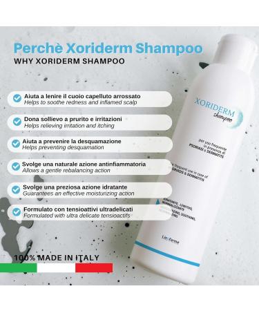Xoriderm Shampoo is a delicate and useful shampoo for psoriasis and dermatitis of the scalp as well as for itching and redness of the scalp. - Buy Online on GoSupps.com