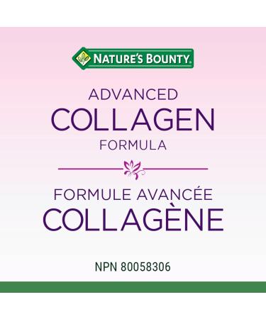 Nature's Bounty Advanced Collagen Formula with Vitamin C and Calcium 90 Tablets - Buy Online on GoSupps.com