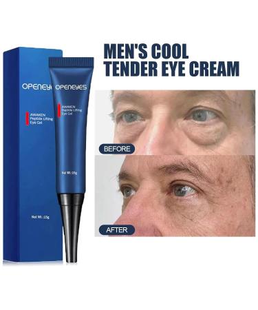 Men's Cool & Soft Anti-Aging Eye Cream | Lightens Fine Lines, Repairs Eye Bags & Circles | Moisturizes & Firms Skin - Buy Online on GoSupps.com