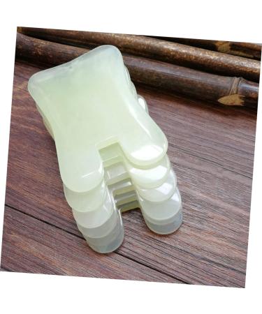 Beaupretty 2-Pack Jade Scraping Massage Tools | Natural Eye & Face Massage Devices for Glowing Skin - Buy Online on GoSupps.com