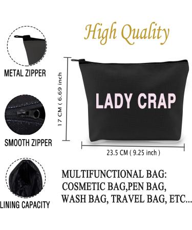 JXGZSO Lady Crap Bag - Period Accessory Bag for Tampons, Sanitary Towels, Moon Cup - Gift for Women - Buy Online on GoSupps.com