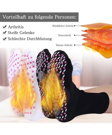 Buy Afiz Tourmaline Heated Socks | Slimming Health Socks for Outdoor Activities - Camping Hiking Skiing & More - Buy Online on GoSupps.com