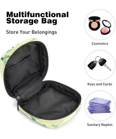 Womens Bonds Dinosaur Palm Pattern Portable Period Kit - Stylish Storage Pocket Bag for Females | Perfect Travel Accessory - Buy Online on GoSupps.com
