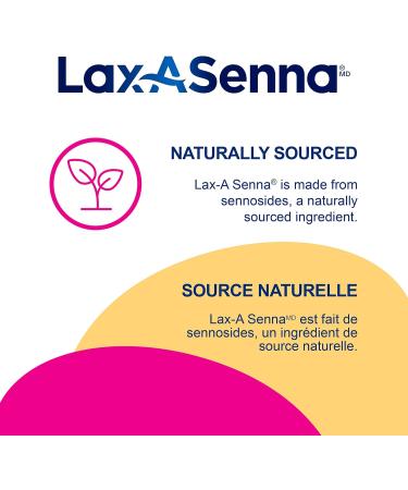 Lax-A-DAY Lax-A-Senna Sennosides Stimulant Laxative | Naturally Sourced Medicinal Ingredients Fast-Acting Overnight Relief of Occasionnal Constipation | 110 Tablets Lax-a-Senna (Tablets) 110 tablets - Buy Online on GoSupps.com