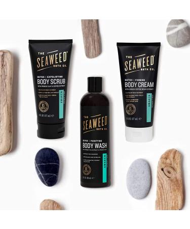 Detox Cellulite Cream - Seaweed Bath Co. Awaken Rosemary & Mint, 6 oz | Firming & Toning - Buy Online on GoSupps.com