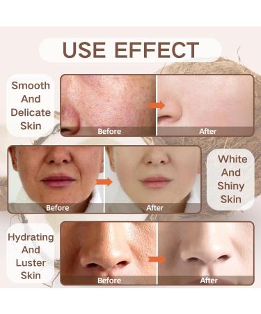 Coconut Oil Face Cream - Moisturiser Face Women - Mild Coconut Oil Night Cream for Dry Skin - Multipurpose Cream for Face Care - Deep Nourishment - Skincare Product with Silky Texture - Buy Online on GoSupps.com