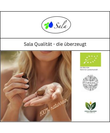  SALA Sala Organic Food Grade Unroasted Cold Pressed Argan Oil (100ml Glass Bottle) - Buy Online on GoSupps.com