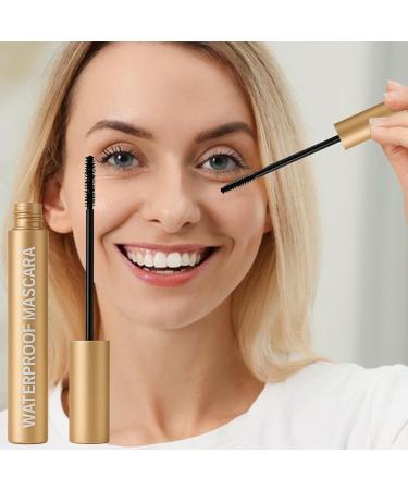 Eye mascara Waterproof Lengthening Mascara Smudge Resistant Sleek Voluminous Mascara with Lengthening Effect for Swimming Night Out and Performances - Buy Online on GoSupps.com