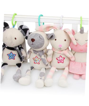 BUY BESTonZON Rattle for Newborns - Soothing Plush Animal Doll Hand Rattle Toy for Baby | International Shipping Available - Buy Online on GoSupps.com