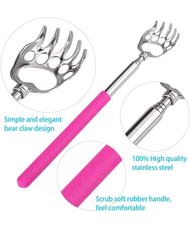 Ieron Back Scratchers for Men - Portable Bear Claw Metal Massager Set (4 Pieces) - Perfect for Itch Relief & Relaxation - Buy Online on GoSupps.com