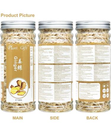 100% Dried Ginger 100G/3.52oz th la Racine de Gingembre Pur apaisant et pic - sans OGM - th Naturel Base de Plantes sans caf ine sans Sucre ajout  - Buy Online on GoSupps.com
