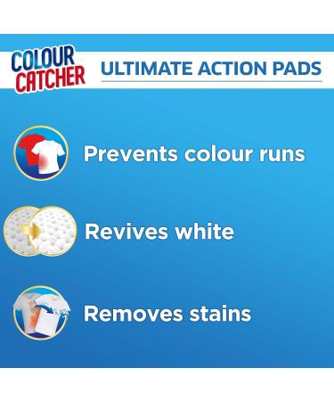 Enhanced Colour Catcher Whitening Power + Stain Remover 3 in 1 Ultimate Action Pads - 5 Pads - Buy Online on GoSupps.com