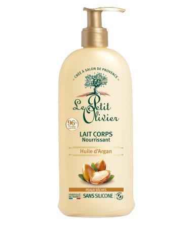Le Petit Olivier - Nourishing body lotion argan oil - dry skin - Made in France - pump bottle 250 ml - silicone-free - Buy Online on GoSupps.com