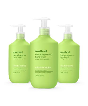 Method Hand Wash Hydrating Serum Mindful Matcha 10 oz (Pack of 3) Mindful Matcha 10 Fl Oz (Pack of 3)