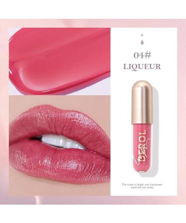 Ginger Lip Plumper Tinted Lip Balm - Waterproof Long Lasting Lip Gloss (#04) - Buy Online on GoSupps.com