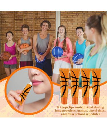 Swiffen 36 Pcs Basketball Party Favors Basketball Lip Balm Bulk 0.35 oz Vanilla Flavored Moisturizing Lip Repair Sports Gift for Team Teen Adults Birthday Party Game Supplies - Buy Online on GoSupps.com