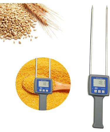 TK100GF Grain Flour Moisture Meter Starch Moisture Tester Corn Wheat Rice Bean Paddy Flax Oats Powder Moisture Meter Analyzer with LCD Display Sensitive Probe 11 Kinds Grain Flours Humidity Tester - Buy Online on GoSupps.com