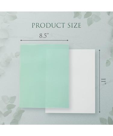 Colored Vellum Paper 20 Colors 100 Sheets 8.5x11 inch - Transparent Tracing Paper for Sketching, Invitations, DIY - Buy Online on GoSupps.com