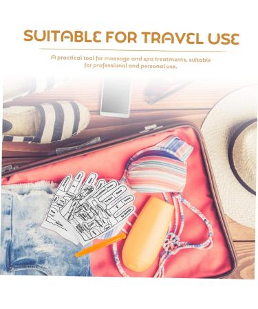 Acupressure Gloves Set with Reflex Zone Diagrams & Acupuncture Pen - Natural Massage Tools for Pain Relief - Buy Online on GoSupps.com