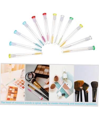 FOMIYES 24 Pcs Crystal Eyelash Brush Tube Eyelash Mascara Spoolie Portable Eyelash Tube Supplies 11x1.2cmx2pcs Random Colorx2pcs - Buy Online on GoSupps.com