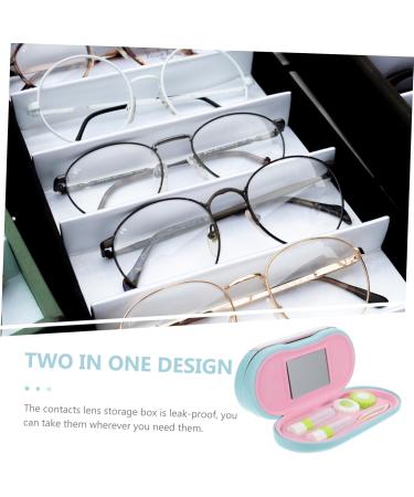 JECOMPRIS Double-Layer Glasses Case - Portable & Stylish Eyewear Storage for Travel | International Shipping Available - Buy Online on GoSupps.com