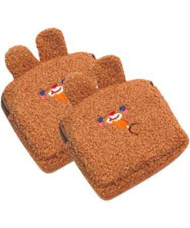 Solustre 10 Pcs Plush Wallet Set for Girls - Menstrual Performance Coin Bags & High Capacity Cosmetic Organizers - Buy Online on GoSupps.com