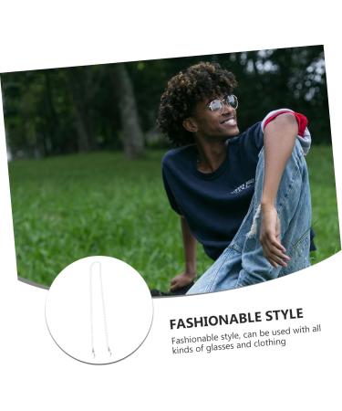 Magiclulu 3 StK Masking Glasses Chain & Anti-Lost Lanyard for Face Masks & Sunglasses - Durable Acrylic 70x0.2cm - Buy Online on GoSupps.com