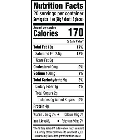 PLANTERS Whole Cashews Dill Pickle Flavored Party Snacks Plant Based Protein 5 oz (Pack of 2) Bundle With a Snack Scout Lunch Bag - Buy Online on GoSupps.com