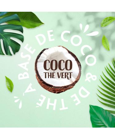 LOVEA - Shampoo - Coconut & Green Tea - Cleans & Moisturizes Intensely - All Hair Types - 95% Natural Origin - Silicone Free - Sulfate Free - Made in France - 250 ml - Buy Online on GoSupps.com