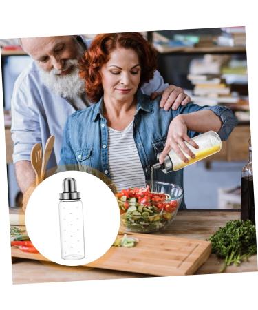 BESTonZON 3 Pcs Lecythus Salad Oil Dispenser Oil Bottle Pourer Vinegar Container Ketchup Bottle Olive Oil Dispenser Syrup Bottles Sauce Dispenser Bbq Oil Bottle Soybean Paste Leakproof Glass 6X20CMx3pcs As Shownx3pcs - Buy Online on GoSupps.com