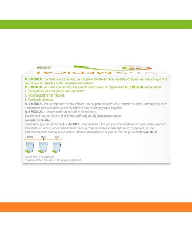 XLS MEDICAL XL-S MEDICAL - Weight Loss Aid Tablets Capture Food Fat - 180 Tablets - Buy Online on GoSupps.com