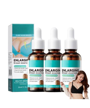 Breast Enlargement Oil breast enhancement serum coconut breast care serum firming and nourishing formula for natural firmness and feminine shape