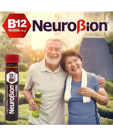 Neurobion Extra Forte B12 10,000 mcg Vials - Extreme Powerful B12 Supplement - 10 Vials - Buy Online on GoSupps.com