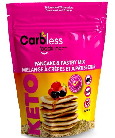 Carbless Foods - Sugar free - Cholesterol free - Fat Free - Pancake and Pastry mix - 454g