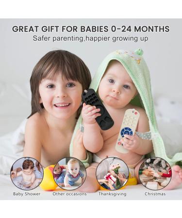 Shop Silicone Bathing Toys for 3-Month-Olds | Remote-Controlled Dental Aid & Soothing Bite Rings | Black & White - Buy Online on GoSupps.com