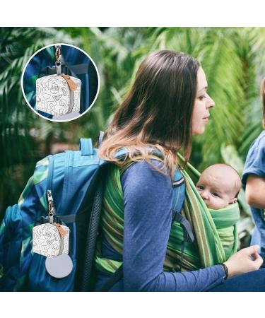 Buy Aibyk's PU Pacifier Holder - Hygienic Storage Bag for Clean Pacifiers | International Shipping Available - Buy Online on GoSupps.com