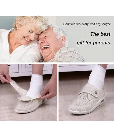 LLDDP Men's Diabetic Shoes for Women - Wide Width Lightweight Breathable Sneakers - Buy Online on GoSupps.com