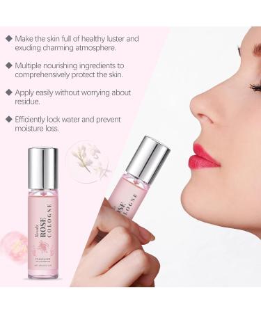 Rose Elegant Roller Ball Perfume - Citrus Long Lasting Eau De Toilette Fresh Floral Rose Hold Perfume - Buy Online on GoSupps.com