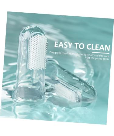 Minkissy 6 Pack Silicone Milk Toothbrush - Infant & Children's Finger Toothbrushes for Gentle Care - Buy Online on GoSupps.com