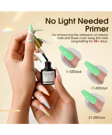 Buy Rosalind Top Coat Gel Set - UV Shellac Base & Matt Top Coat for Nail Art | 8ml Color 01 - International Shipping - Buy Online on GoSupps.com