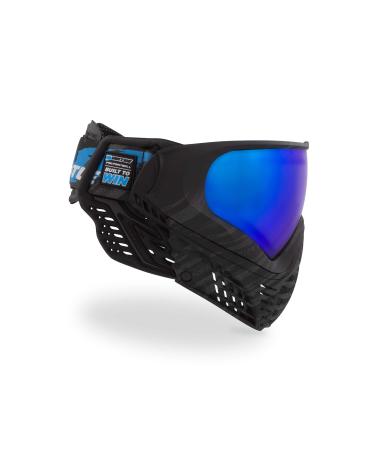 Virtue VIO Paintball Goggles/Masks with Dual Pane Thermal Anti-Fog Lenses Contour II - Graphic Black Ice
