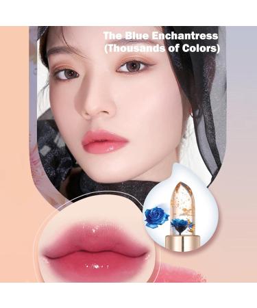 Color Changing Lip Gloss | Magic Moisturizing Plumping Jelly Lipstick - Waterproof Flower Lipstick for Labial Long Lasting Cosmetics for Gifts Keloc - Buy Online on GoSupps.com
