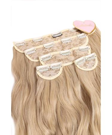 Shop LullaBellz Extra Thick 26 Clip-In Hair Extensions - California Blonde | 5 Pack for Gorgeous Volume - Buy Online on GoSupps.com