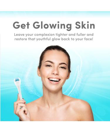 Micro 540 Titanium Microneedle Derma Roller Kit for Face, Body, Hair & Beard - Includes Storage Case & Ebooks - Buy Online on GoSupps.com