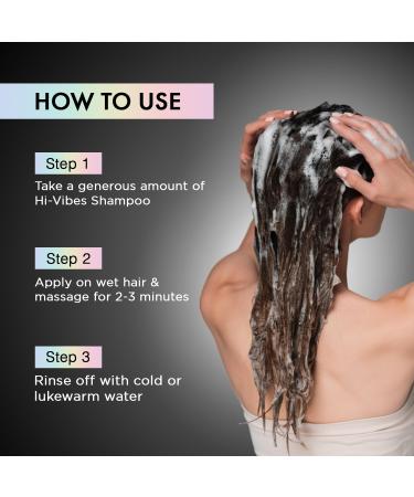 MOEHAIR Hi-Vibes Argan Oil Moisturizing Shampoo | Vegan Paraben & Sulfate Free | Hydrates Nourishes & Repairs Hair | Infused with Sunflower & Avocado Oil | 16.9 Oz - Buy Online on GoSupps.com