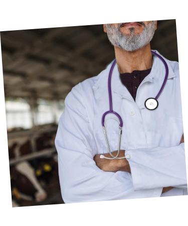 Stethoscope Farms: Premium Vet & Household Stethoscopes for Pets & Livestock - Single Tube Metal & Rubber Purple - Buy Online on GoSupps.com