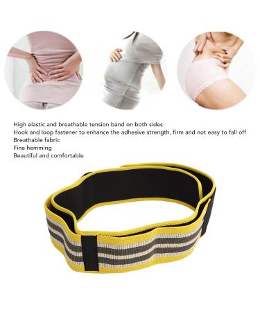 Buy Fabater Sacroiliac Hip Support Belt - Adjustable Postpartum Compression Brace for Pain Relief (Yellow) - International Shipping Available - Buy Online on GoSupps.com