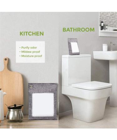 4-Piece Free Mop Frame & Bamboo Coal Bag Set - Ideal for Home Bathrooms Pets Cars & Closets - International Shipping Available - Buy Online on GoSupps.com